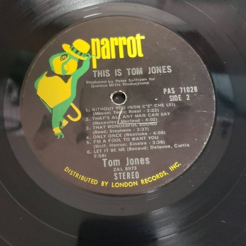 Tom Jones Vinyl Record - Picture 6 of 13